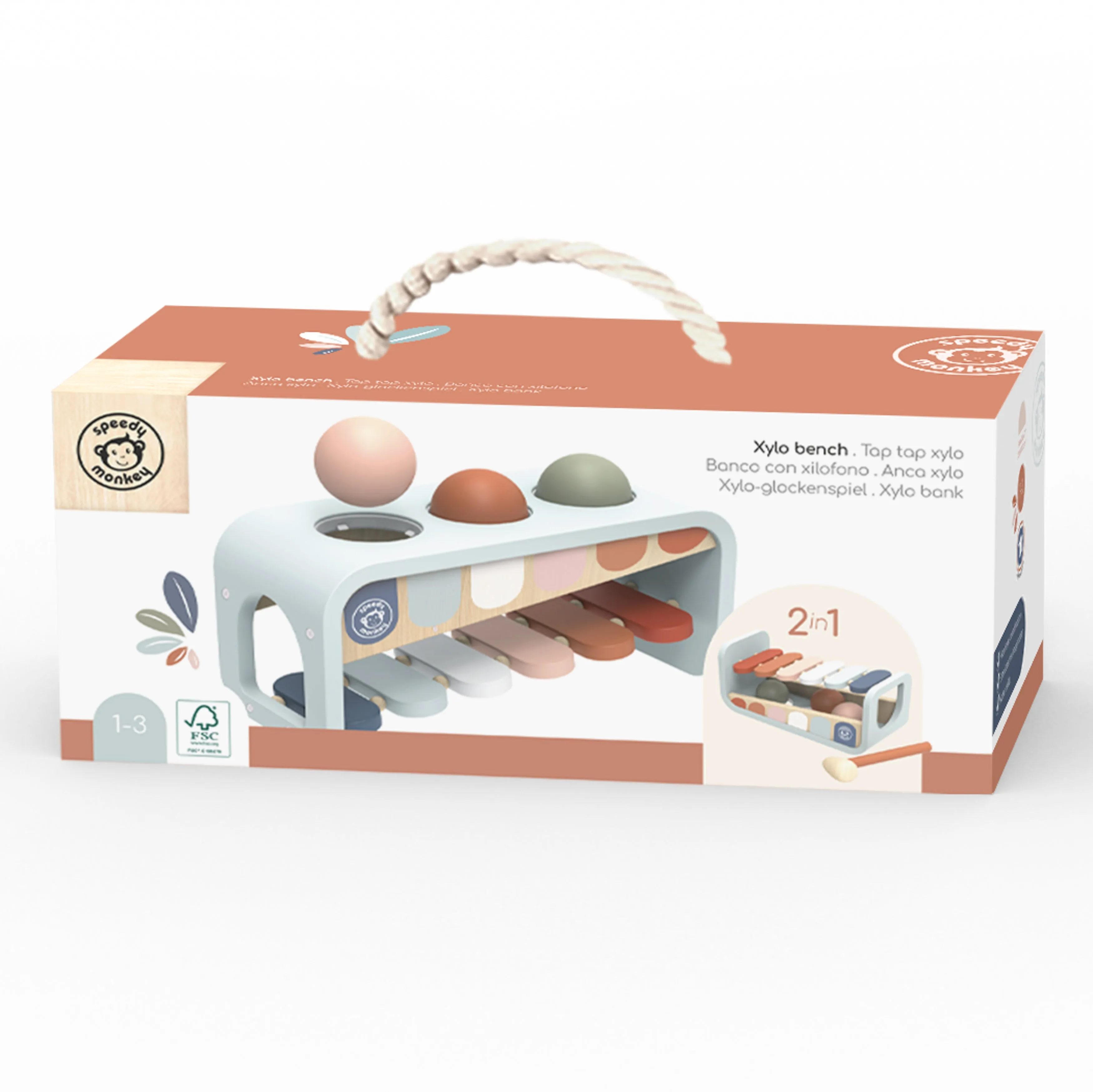 Speedy Monkey - Xylo Bench/Tap Tap Xylophone
