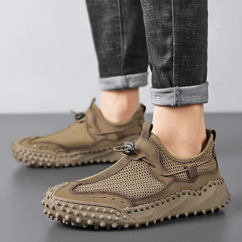 Summer Mesh Men's Flat Casual Shoes