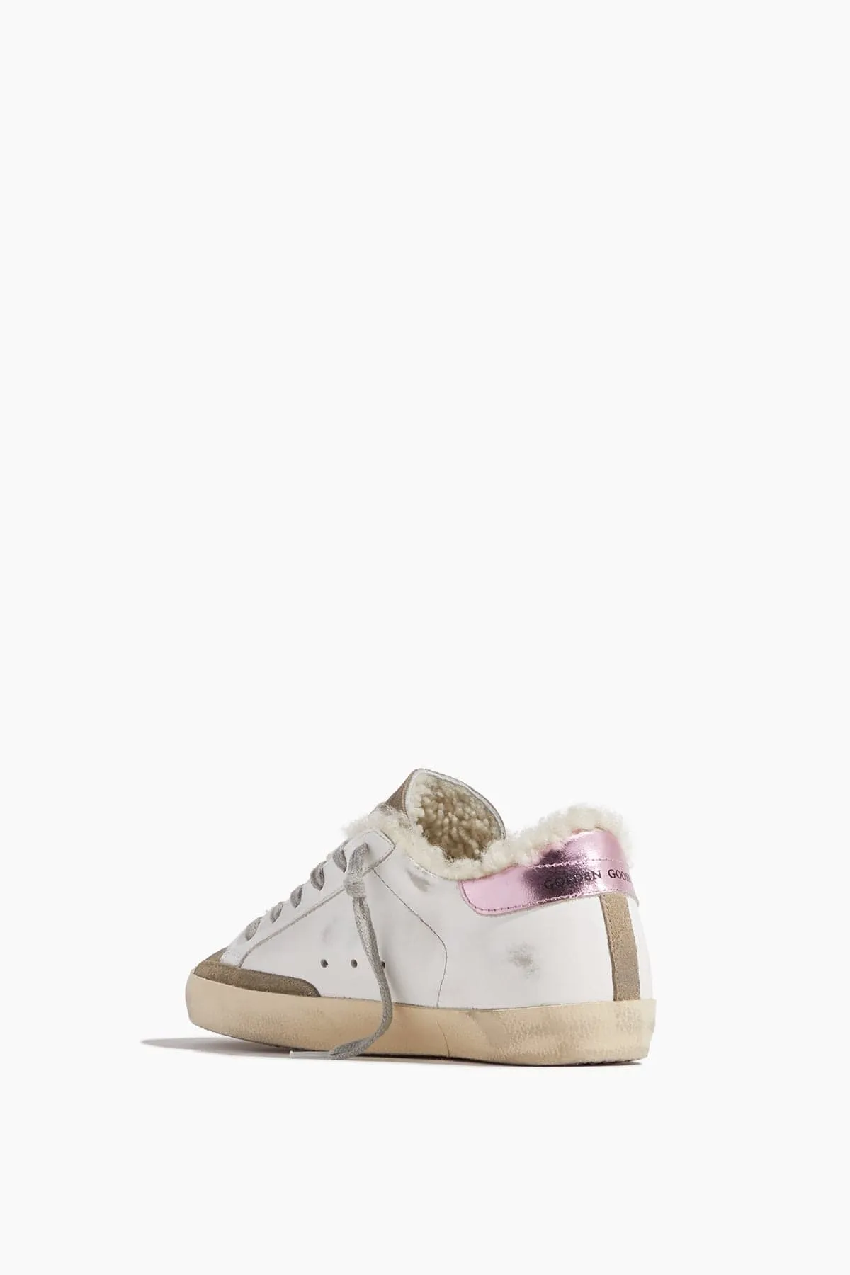 Superstar Sneaker in White/Ice/Black/Pink