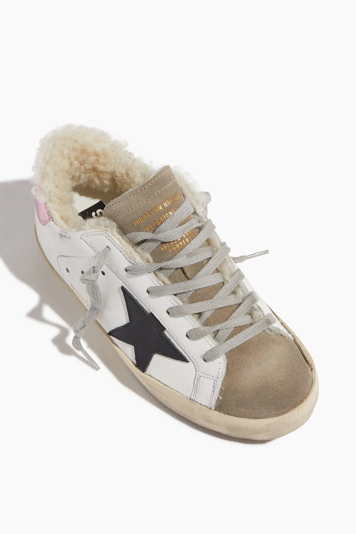 Superstar Sneaker in White/Ice/Black/Pink