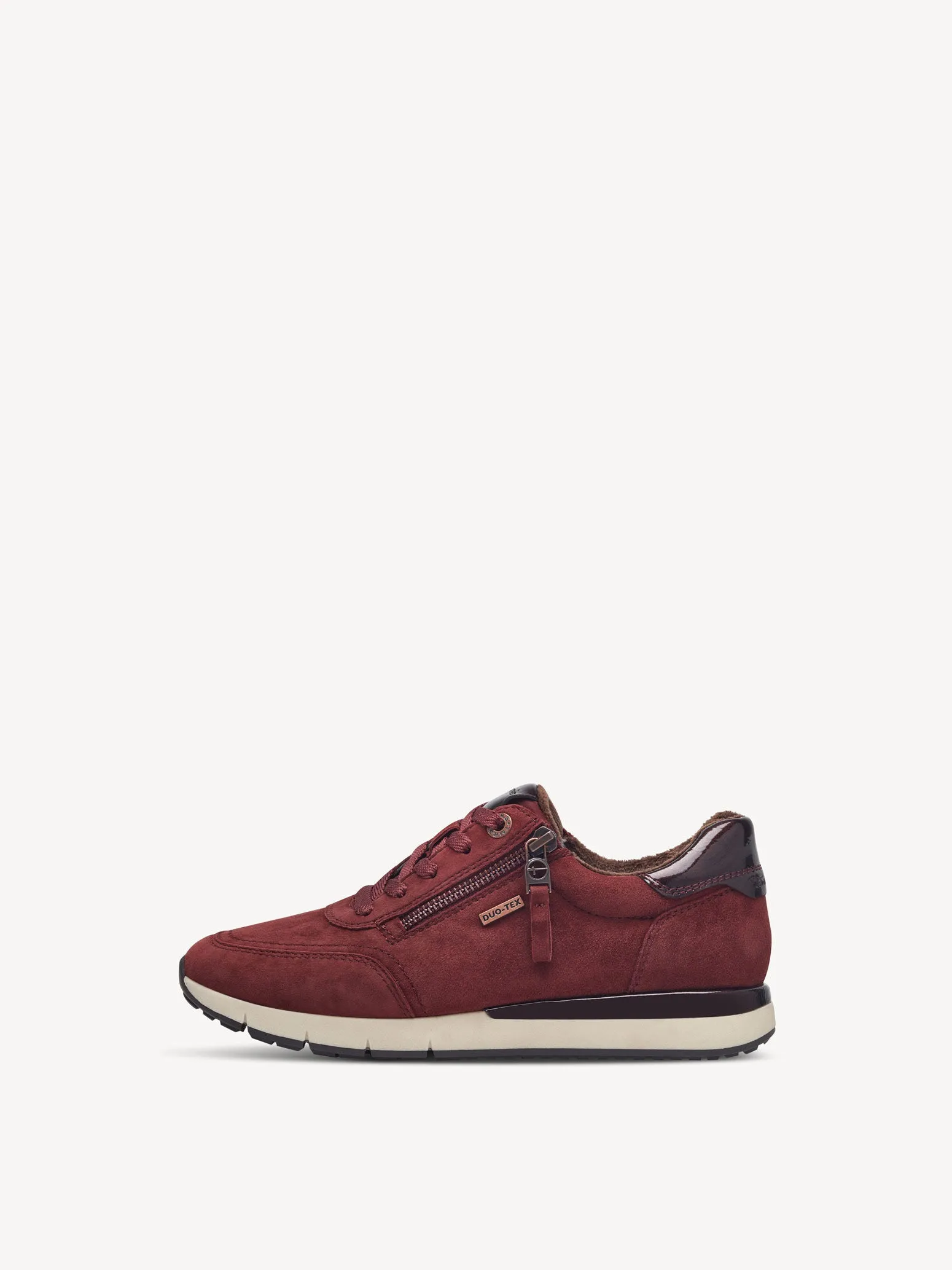 Tamaris Women's 8-83706-43 Leather Lace-Up Shoes Merlot