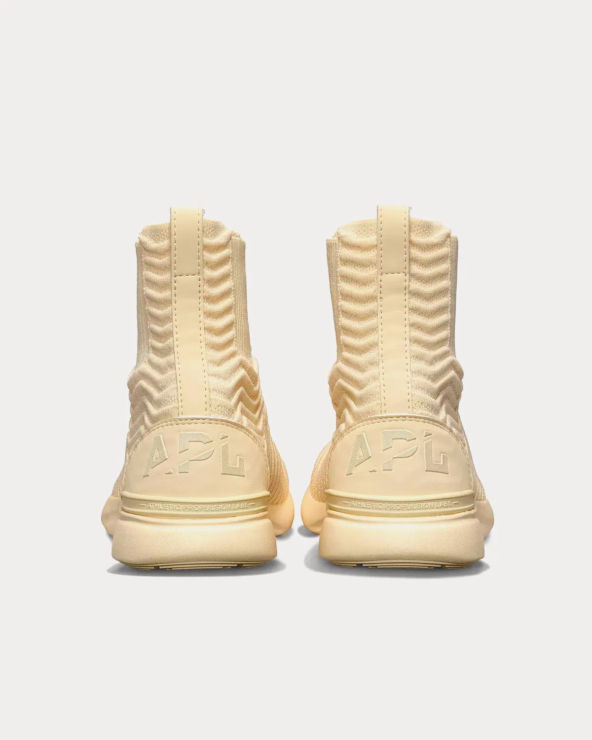 TechLoom Chelsea Vanilla High Top Sneakers