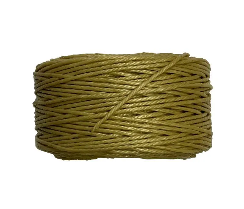 Thread Nylon Waxed Coarse 30Yd