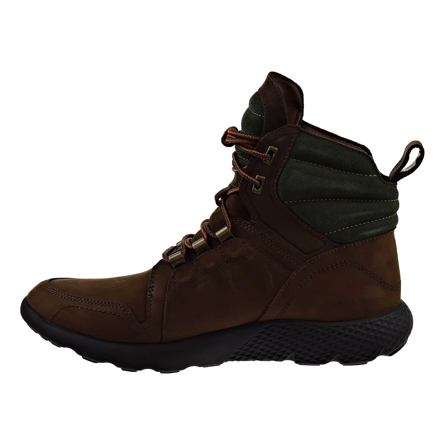 Timberland Flyroam Leather Dark Brown Mens Boots