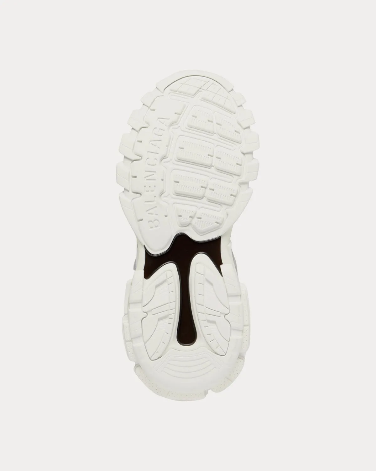 Track Forum White / Black High Top Sneakers