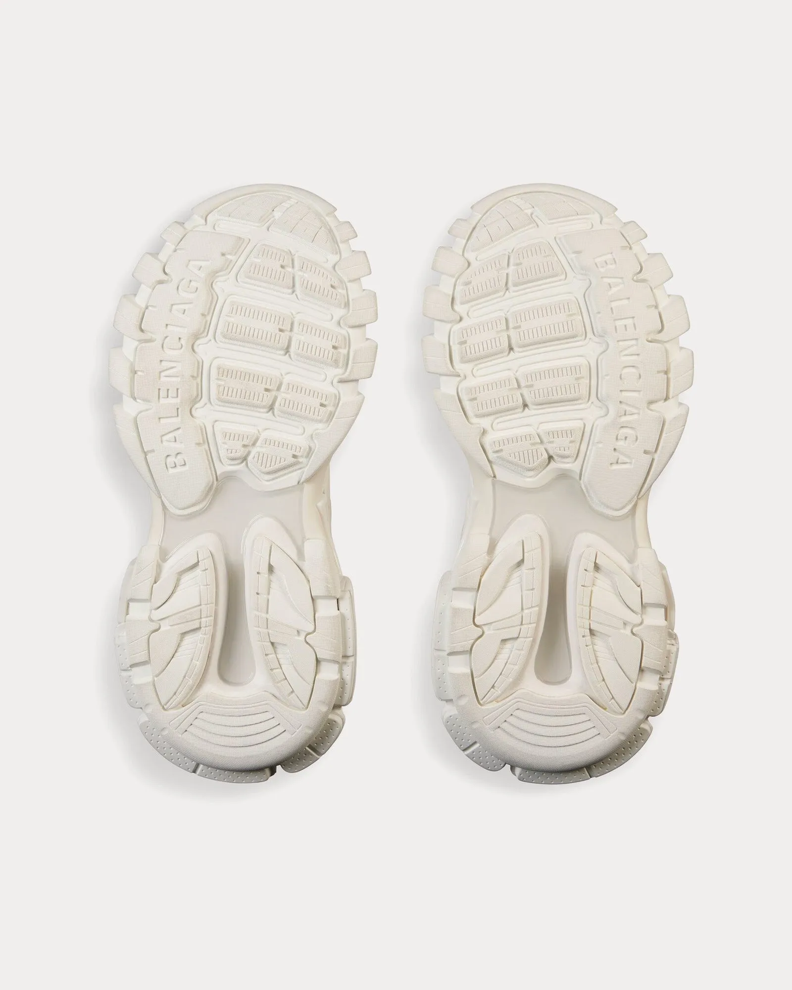 Track Sock Nylon & Knit White / Blue Low Top Sneakers