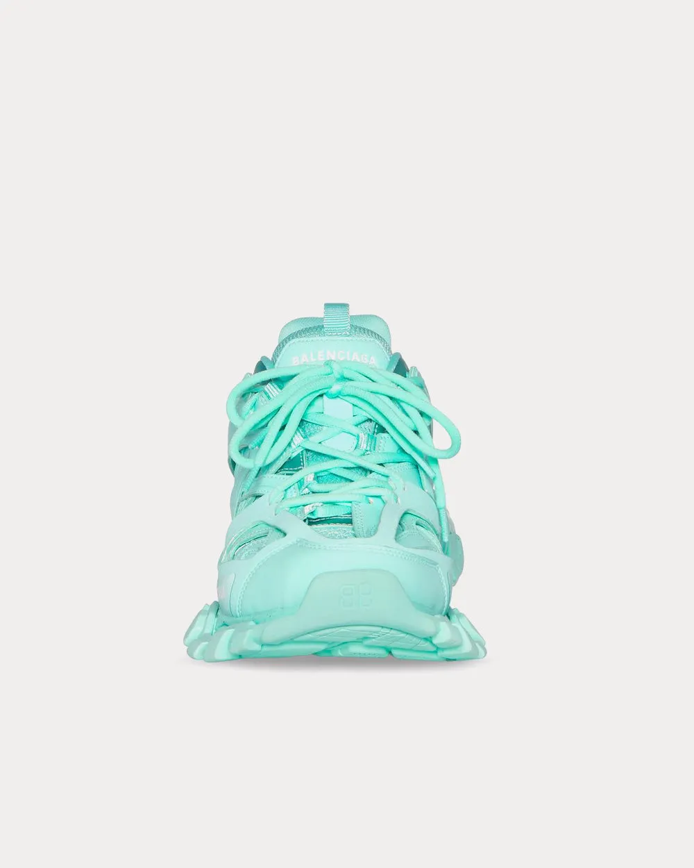 Track Trainers Recycled Sole Light Green Low Top Sneakers