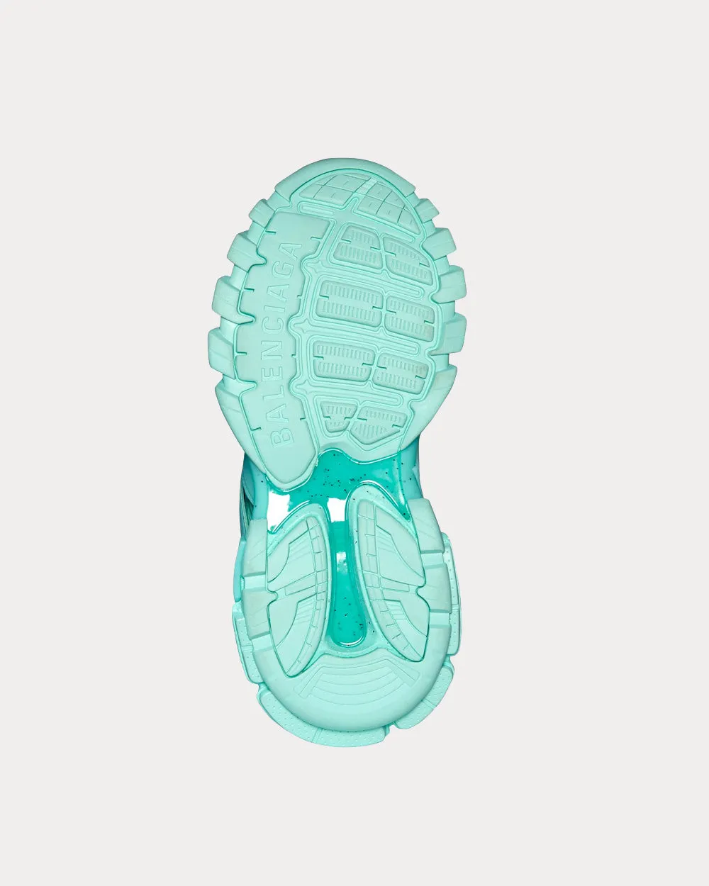 Track Trainers Recycled Sole Light Green Low Top Sneakers