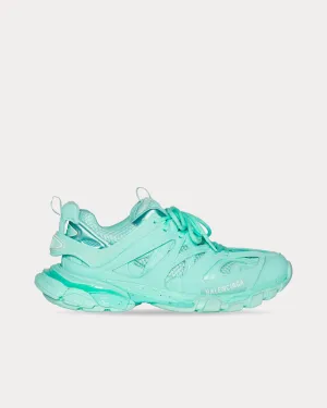 Track Trainers Recycled Sole Light Green Low Top Sneakers