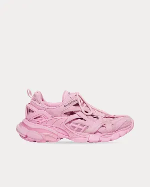 Track.2 Canvas Pink Low Top Sneakers
