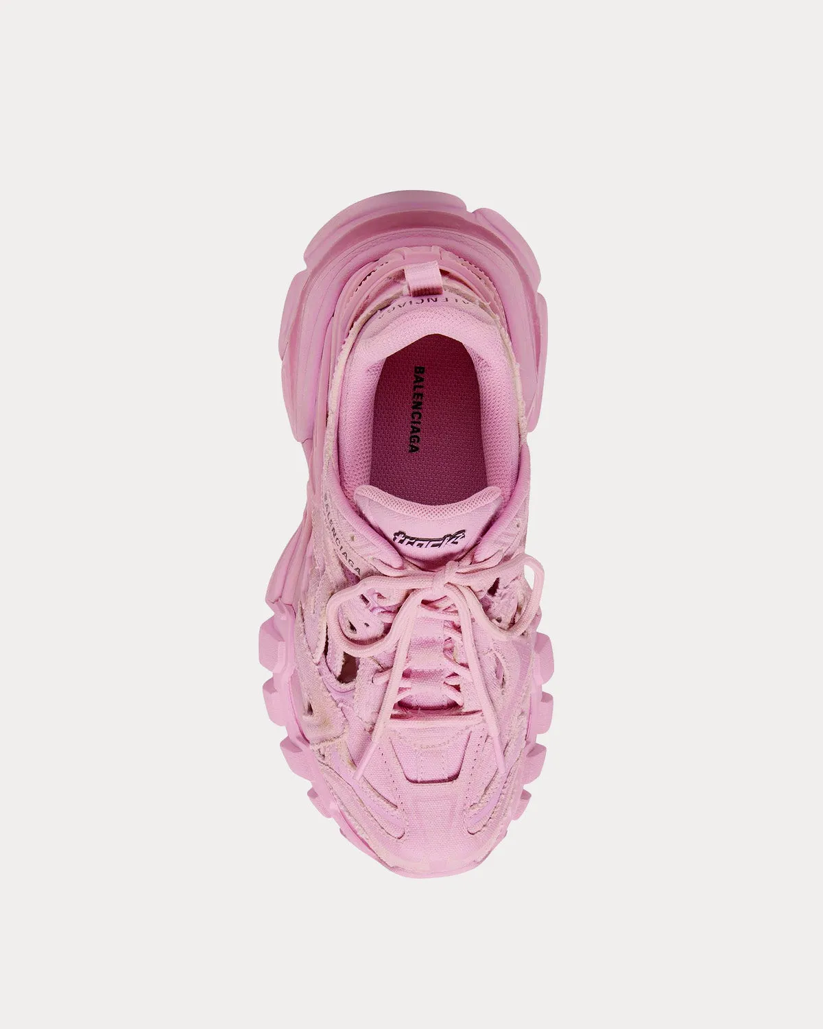 Track.2 Canvas Pink Low Top Sneakers