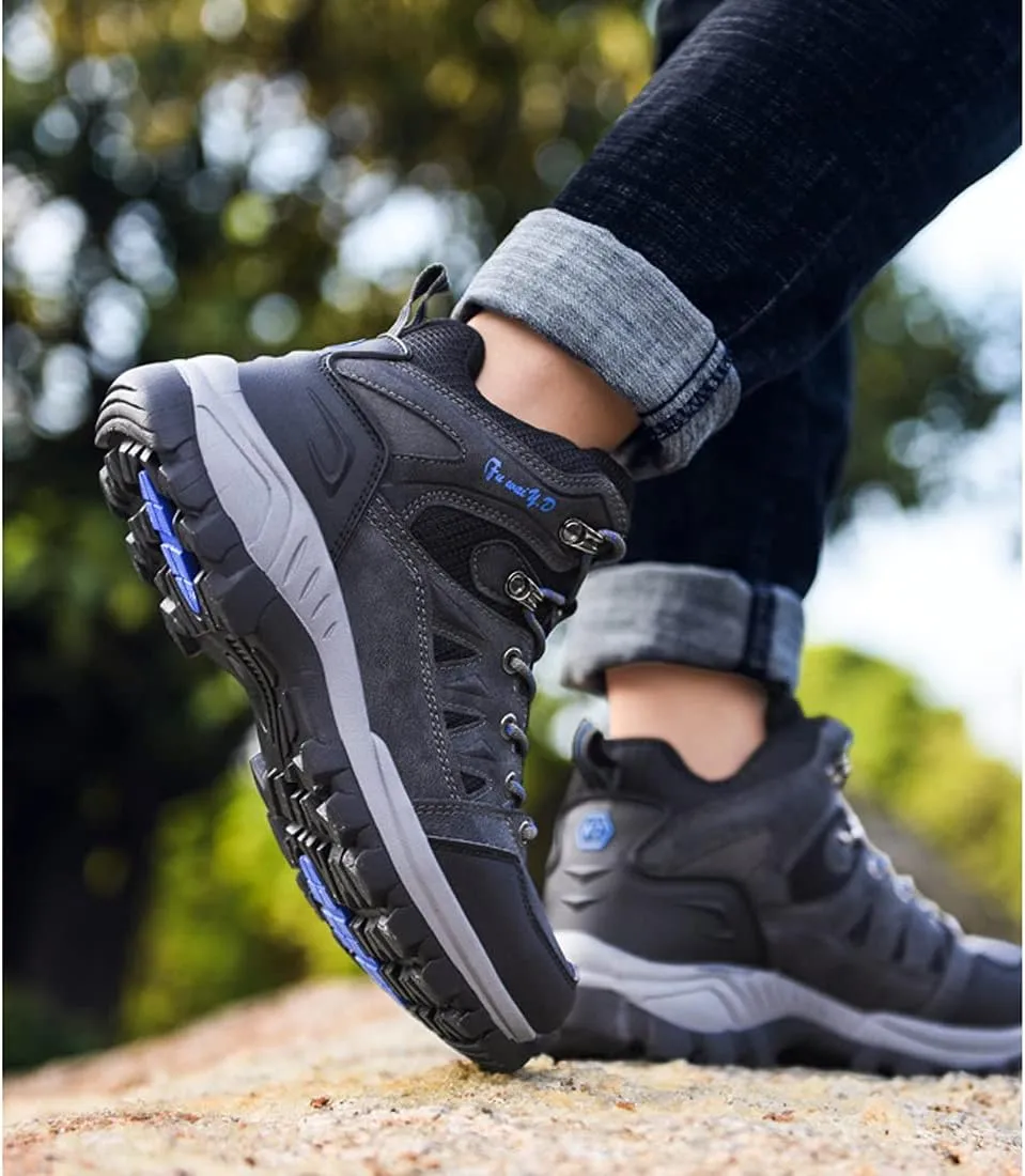 Waterproof Walking Shoes Mens Womens Trainers for Outdoor Hiking Trail Running Trekking Climbing, Shoes