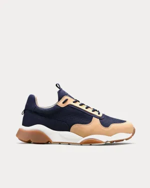 ZSP7X Textile Spike / Mix Beige / Navy Low Top Sneakers
